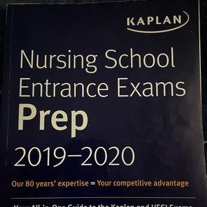 Kaplan Book- Nursing Entry Exam